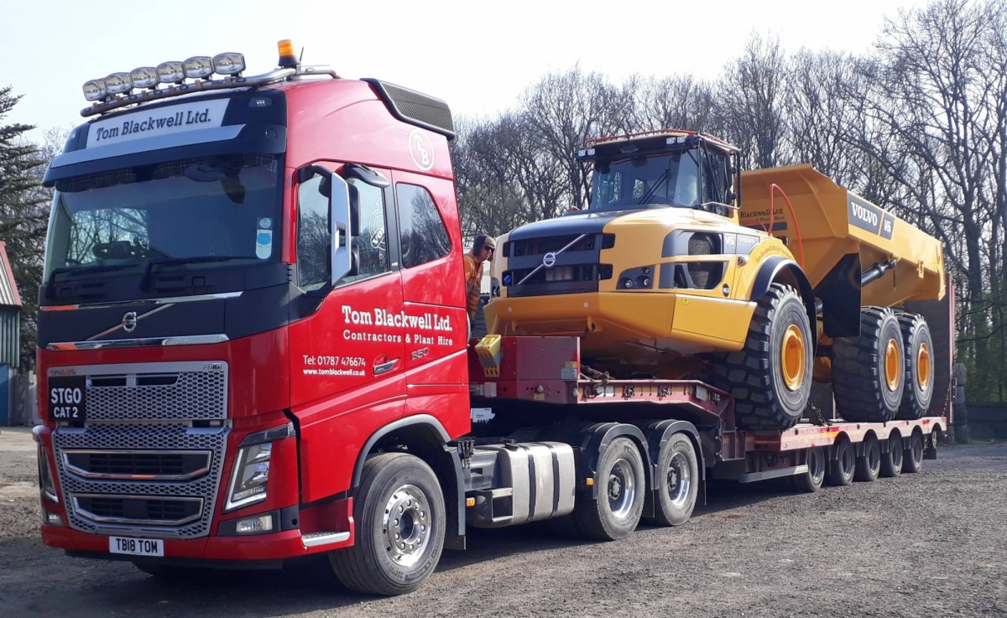 Heavy Haulage - Low Loader Hire